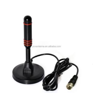China Max Input Power 50W Strong Magnetic Base Digital HDTV Amplified Antenna for Indoor TV wholesale