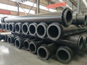 China Temperature -60-80 Degree High Tensile Strength HDPE Slurry Pipe wholesale