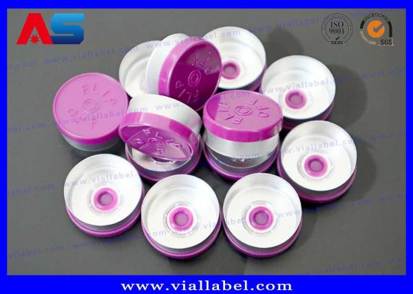Customizable 20mm Aluminum-Plastic Vial Caps Multi-Color Eco-Friendly Full-Tear