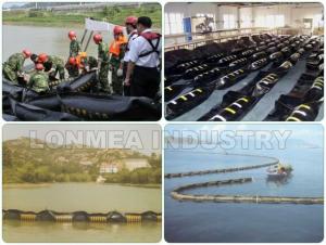 China WGV800 PVC Fence Solid float PVC Boom Oil Fence oil boom floating wholesale