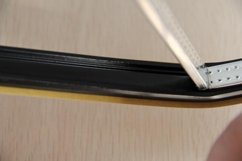 Heat Insulation Edgetech Super Spacer , High Strength Triseal Glass Seal Strip U