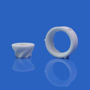 China Eco Friendly Ceramic Grinder Part Anti Corrosion 95% Al2O3 White Color wholesale