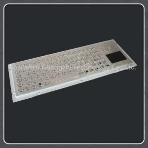 China Riot Proof Industrial Keyboard With Touchpad , Mechanical Keyboard With Trackpad wholesale