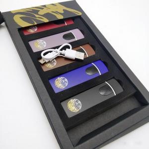 China Customize USB Rechargeable Long Flameless Lighter In Gift Box wholesale