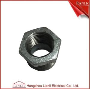 China Malleable Iron Conduit Reducer Hot Dip Galvanized Pipe Fittings 20mm 25mm wholesale