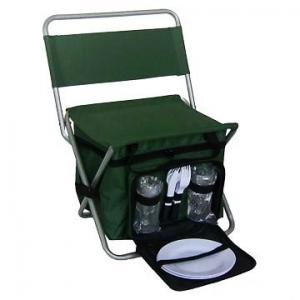 China Folding Chair with Cooler bag (Picnic bag Set)--camping luggage set wholesale