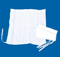 China White Medical Gauze Unwashed White Lap Sponges 6bundles / Carton wholesale