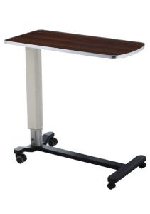 China Folded Overbed Table Hospital Bed Accessories Aluminum Material Movable wholesale