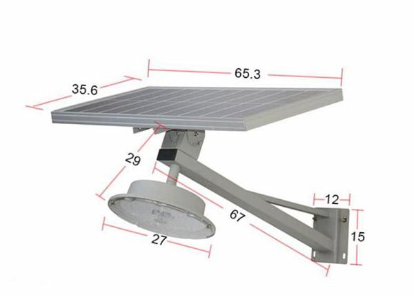 45W Intelligent Led Street Light , Solar Powered Street Lights With Radar