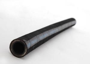 China ID 1 / 4&quot; - 2&quot; 4SP 4 Wire Hydraulic Hose Black Cloth Wrapped Cover CE Approval wholesale