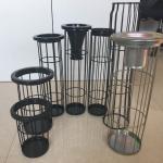 Cement Plant Galvanized Dust Collector Filter Cage Three Section Stainless Steel
