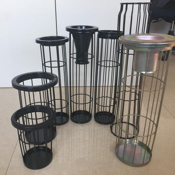 Cement Plant Galvanized Dust Collector Filter Cage Three Section Stainless Steel