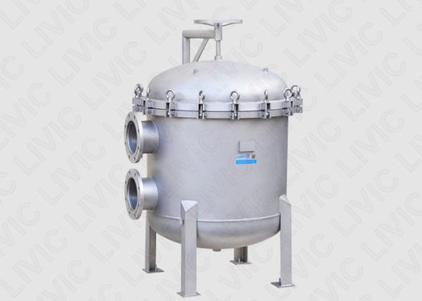 High Flow Rate Single Bag Filter ，Multi Stainless Steel Bag Filter For