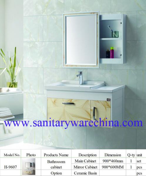 Modern Alunimun bathroom cabinet / aluminum alloy bathroom cabinet/Mirror