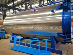 China Skid Mounted Diesel Oil Fired Steam Boiler Gypsum Boiler For Milk Processing Plant wholesale