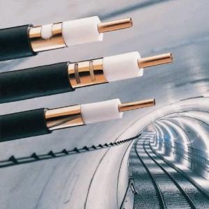 7/8 Inches Radiating Leaky Feeder Cable , Coupling Leaky Cable With Corrugated