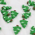 Mini Food Grade Christmas Silicone Beads For DIY Pacifier Chain Necklace
