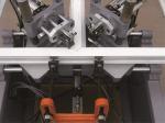 Window corner cutter/corner welded cleaning/groove clean/upvc window cleaning