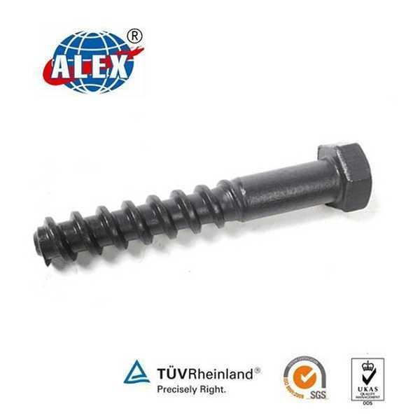 Vossloh Rail Spike, Square Head Track Spike, Ss5 Ss8 Ss25 Ss36 Rail Screw Spike