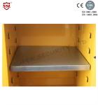 Dualvents Steel Slimline Chemical Oil Storage Cabinet Painted Lockable With Leak
