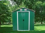 Stable Eco Friendly Galvanized Steel Storage Shed High Impact Strength