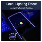 128 Colors Car Ambient Lighting Kit Tesla Model 3 Ambient Lighting 12V