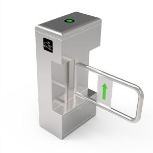 China Access Control Swing Gate Turnstile Full Automatic Waist High Turnstile wholesale