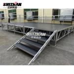 Mobile Adjustable Aluminum Stage Platforms For Outdoor Concert