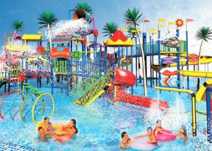 China Gaint Fiberglasswater Park Equipment House Aqua Park Games Construction wholesale