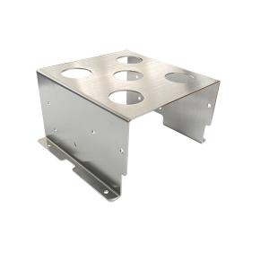 China Perforated Precision Sheet Metal Fabrication Services Bending Laser Cutting Welding wholesale