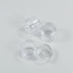 Transparent Plastic Cosmetic Round Mini Clear Jar with 20ml Capacity and PS