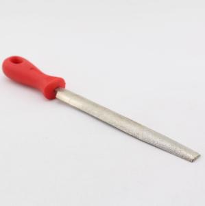 China Half Round Diamond Hand File Long Term Wear Resistant Smooth Surface After Grinding wholesale