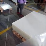 Outdoor Advertising Cut To Size Clear Perspex Sheet Heat Resistant OEM Logo