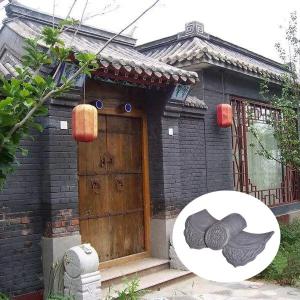 China Fireproof Grey Color Chinese Clay Roof Tiles For China Pagoda Garden Building wholesale