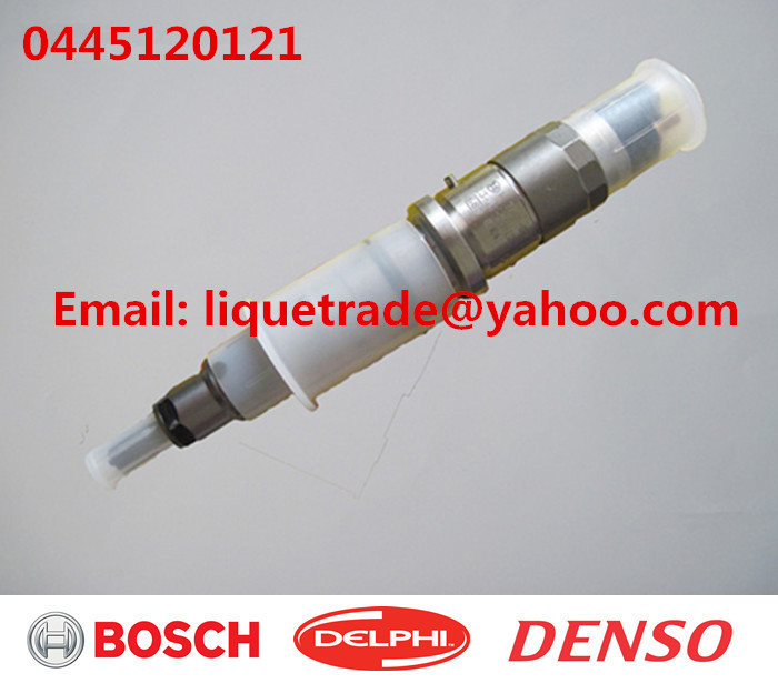 BOSCH 0 445 120 121 Genuine Common rail injector 0445120121 / 4940640 for Cummins ISLE engine