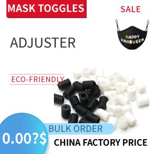 China Blue Color Toggle Cord Locks For Production Face Masks wholesale