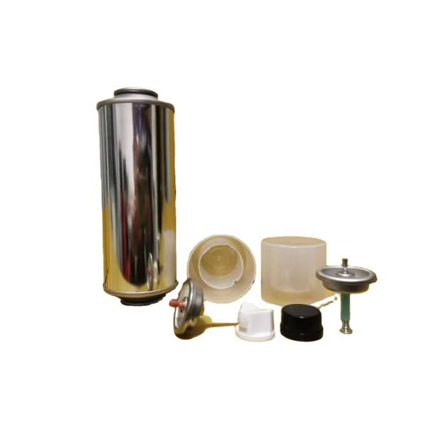 2K Double Component Aerosol Empty Tin Can Custom Spray Packaging for Car Painting