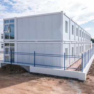 China Zontop Modern Luxury Design Low Cost China Container Home 2story Prefab Contain House wholesale
