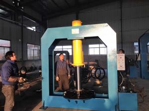 China 120 Ton Forklift Tire Press Machine With Press Tooling Heavy duty wholesale