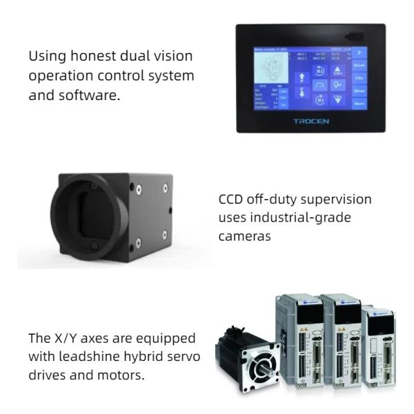 Visual Camera Fabric CO2 Laser Cutting Engraving Machine Automated Leather Textile Processing System