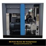 10HP 7.5kw Oil Free Dry Scroll Air Compressor for Dental