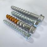 HEX flange head with cushion concrete thread self-cutting anchor drill cement