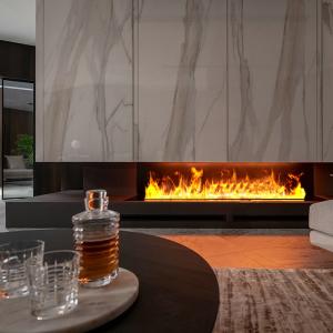 China 3d Mist Fireplace Modern Indoor Vapor Steam Water Fireplace Remote Control Electric Fireplace wholesale