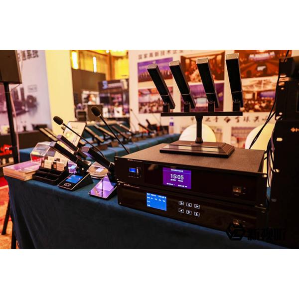 HUAIN Wired Removable Base 3 Pin Table Condenser Gooseneck Microphone