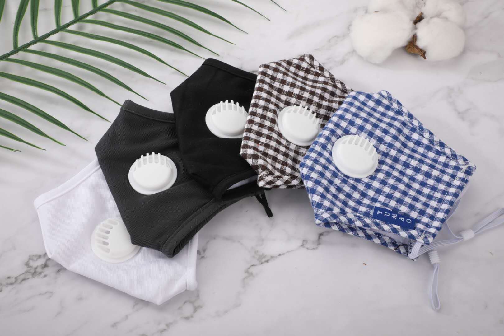 Personal Hygiene Washable Face Mask With Breathing Valve