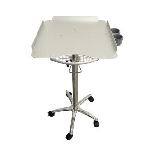 China Portable Hospital B-Ultrasound Trolley Medical Aluminum Alloy Mobile Ultrasonic Furniture Mobile Cart wholesale