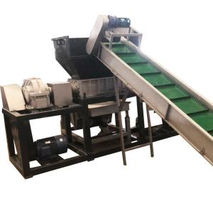 China 800-5000kg/h Capacity Plastic Recycling E-waste Waste Metal Rubber Tire Shredder wholesale