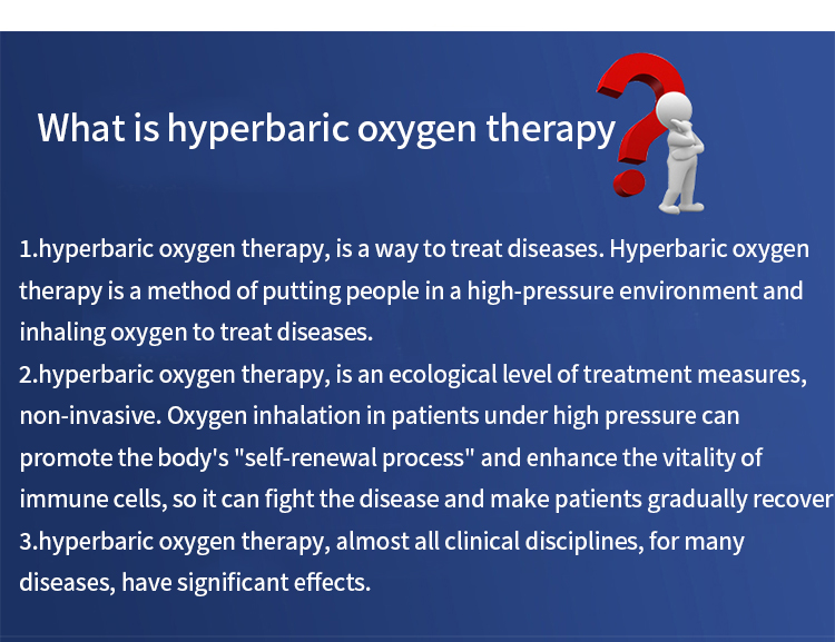 220V Single Software Hyperbaric Oxygen Chamber for Rehabilitation and Oxygen Therapy
