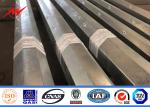 9m-13m Electric Steel Tubular Pole With Hot Dip Galvanization For Africa Market