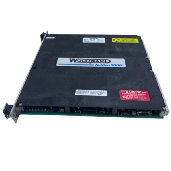 Woodward 5464-355 PLC Module with 24 VDC, 256 KB Memory, and DIN Rail Mounting for Industrial Control